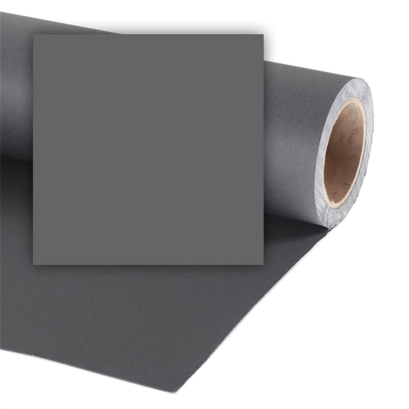 Colorama Fond Charcoal 1,35 X 11m