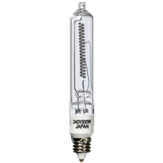 Lampe, cloche et tube éclair