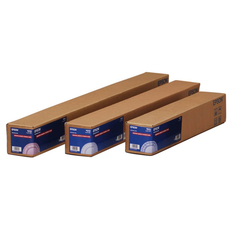 Epson Papier Adhésif Synthétique Supérieur Rouleau 44’’ x 30.5m 135g