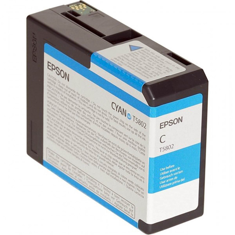 Epson Encre Cyan T5802 (3800/3880)