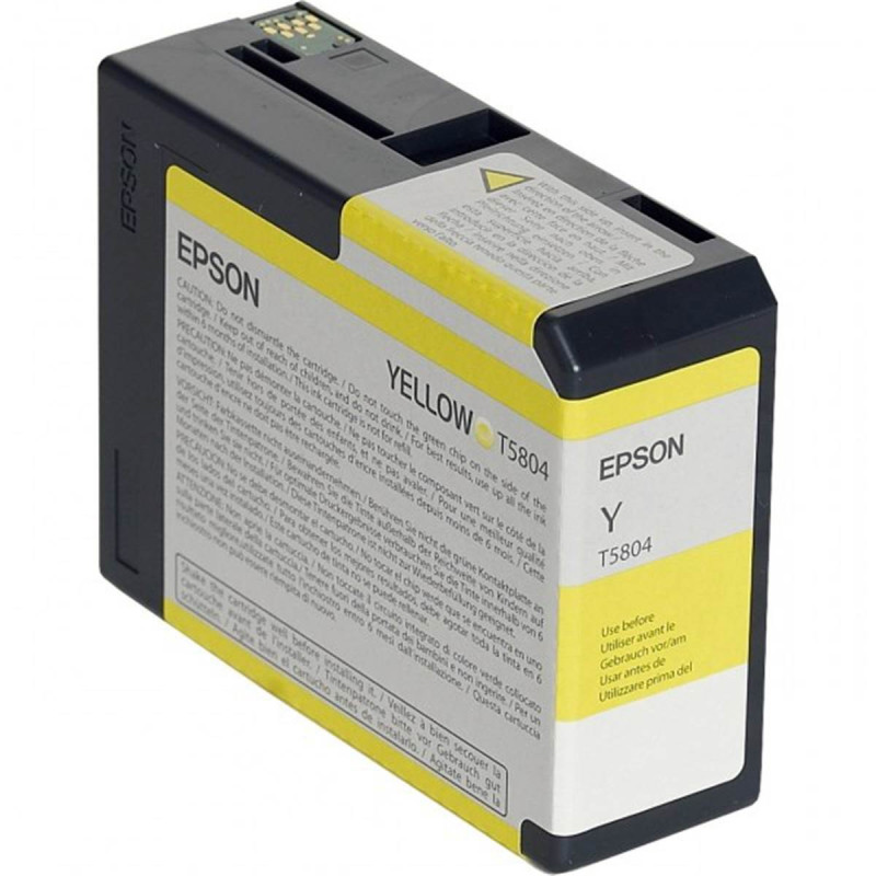 Epson Encre Jaune T5804 (3800/3880)