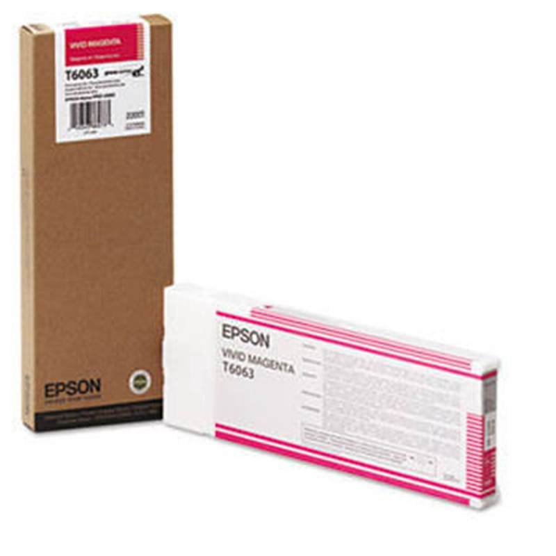Epson Encre Vivid Magenta 220ml T6063 (4880)