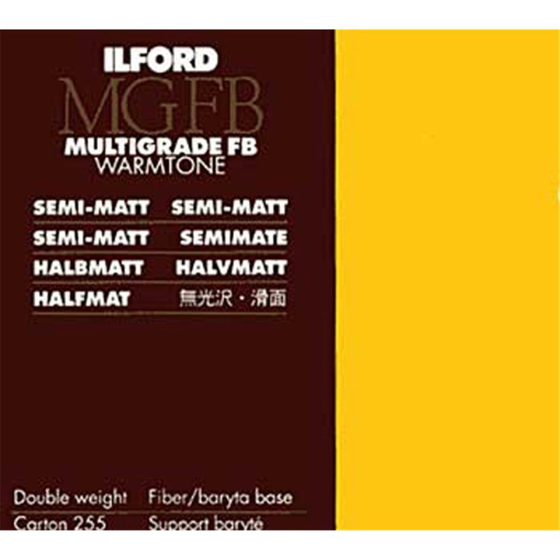 Ilford Papier FB Warmtone semi mat 24x30,5 CM 50 F