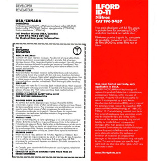 Ilford Révélateur ID-11 dose pour 5L
