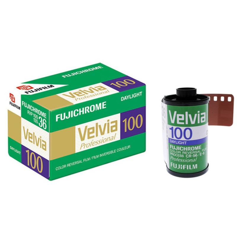 Fujichrome Velvia 100 135-36