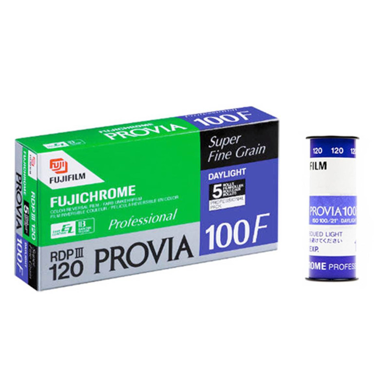 Fujichrome Provia 100F 120 x5
