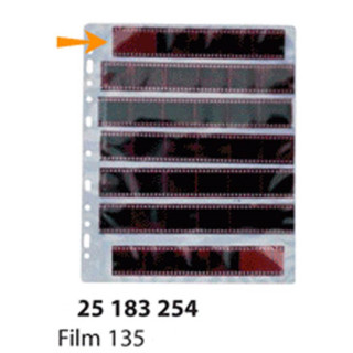 Svar Feuillets Polypro perforés pour négatif 135 (par 25)