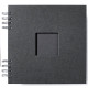 Prat Album Photo Marmara Noir 20x20 30 feuillets 
