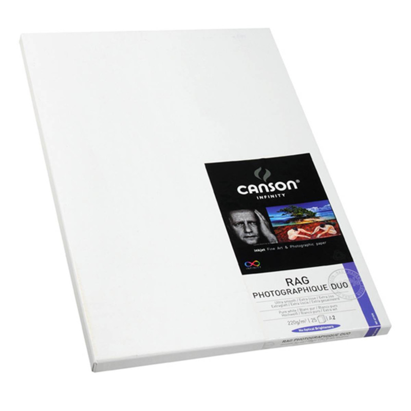 Canson Infinity Rag Photographique Duo A2 220g / 25 feuilles