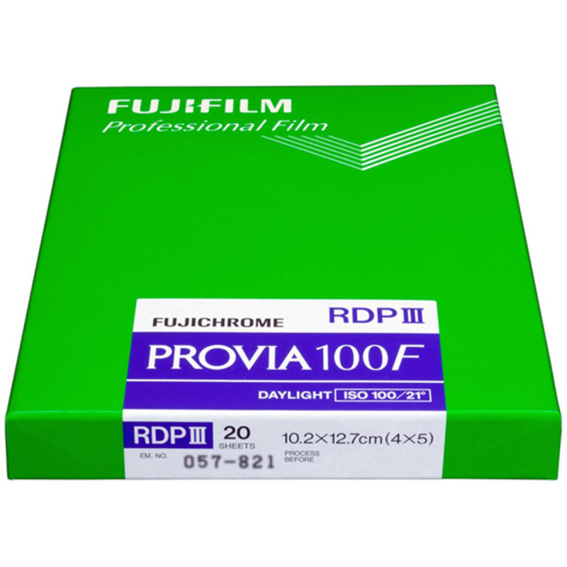 Fujichrome Provia 100F 4x5 20PF