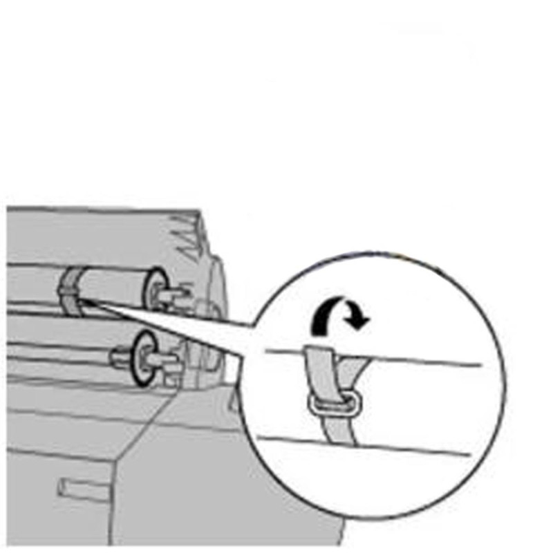 Epson Bracelet blanc de maintien des rouleaux