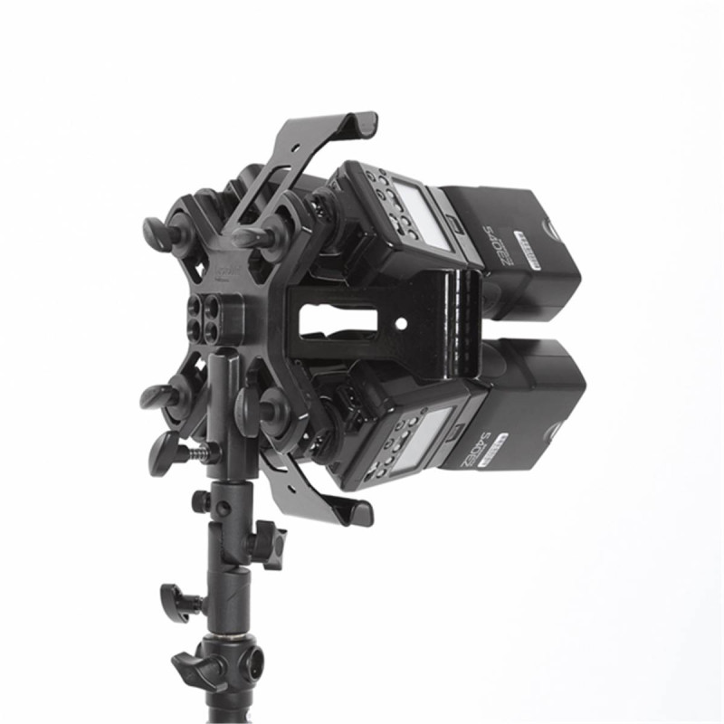 Manfrotto Equerre Ezybox II Quad pour 4 Flash