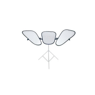 Manfrotto Triflector MKII Argent / Blanc