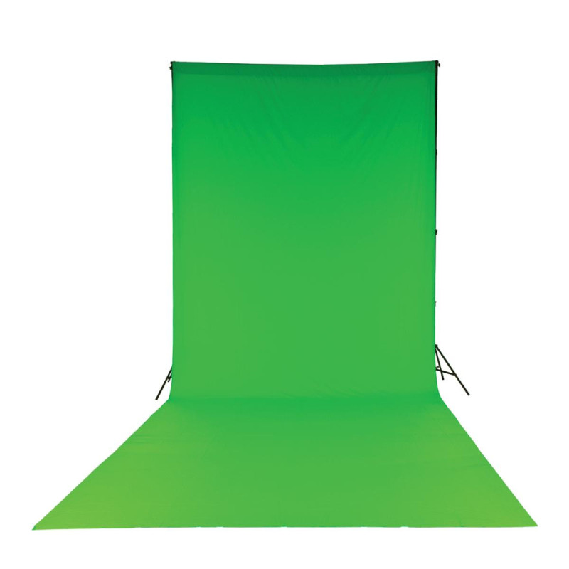 Manfrotto Fond Drapé 3 x 7 m Chromakey Vert
