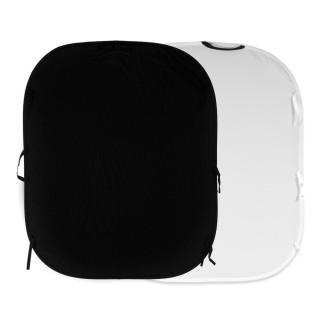 Manfrotto Fond pliable 1.8M x 2.15M Blanc / Noir