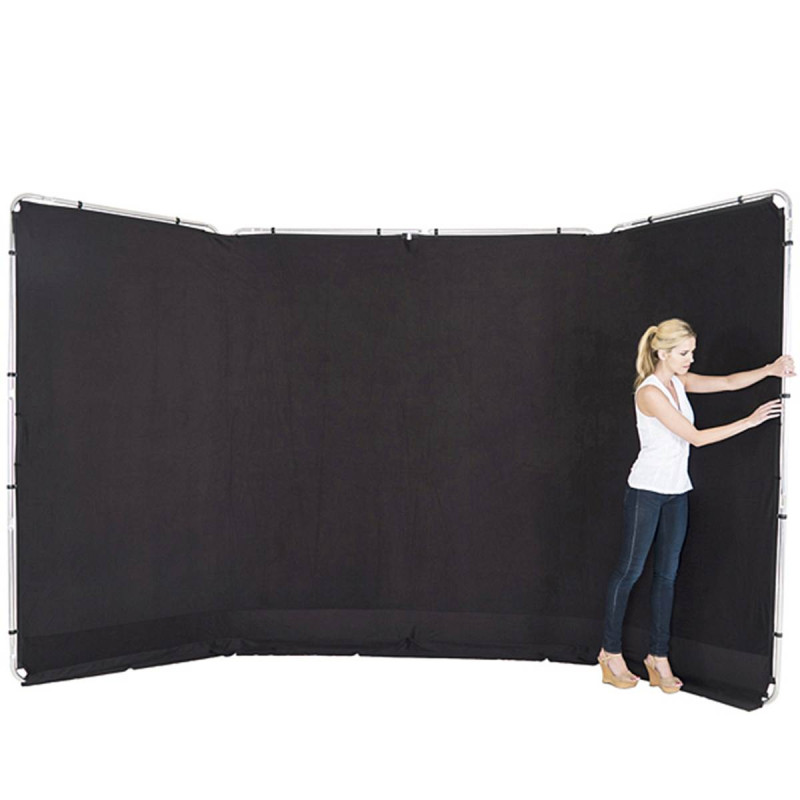 Manfrotto Kit Fond Panoramique Noir 4 m