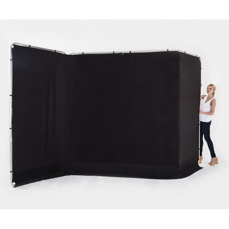 Manfrotto Kit Fond Panoramique Noir 4 m