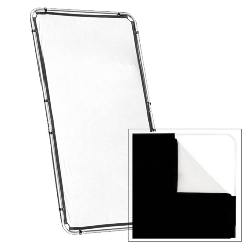 Manfrotto Toile Skylite Noir / Blanc 1.1 x 2 m