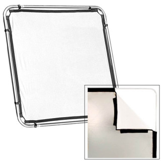 Manfrotto Toile Skylite Argent / Blanc 1.1 x 2 m