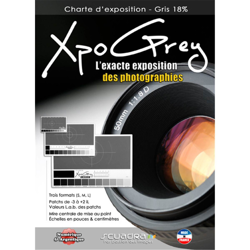 Scuadra Charte d\'exposition XpoGrey Medium