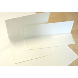 Pochette plastique non-perforée pour A4, ouverture petit côté, transparent
