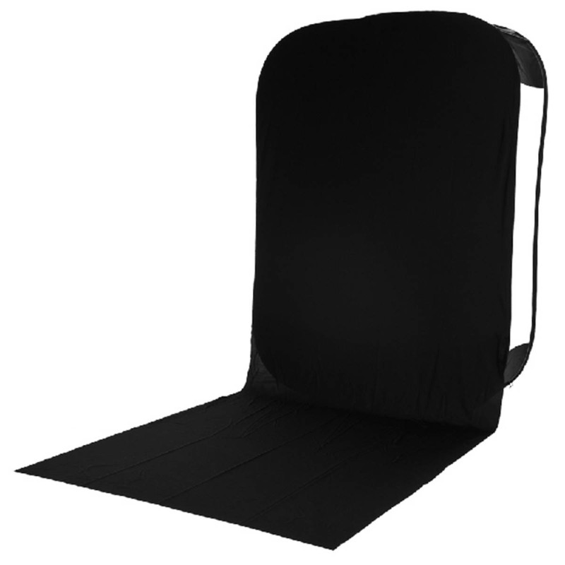 Manfrotto Fond housse pour HiLite avec retour - Noir - 1.8m x 2.15m 