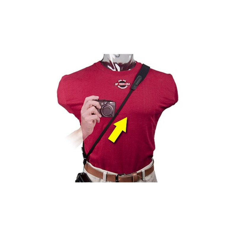 Optech Courroie Compact Sling noire