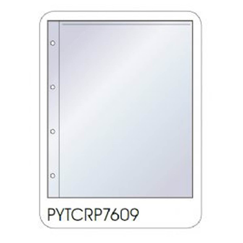 Stouls Feuillets Polyester perforés pour A4 (par 50)