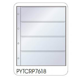 Stouls Feuillets Polyester perforés pour négatif 120 (par 50)