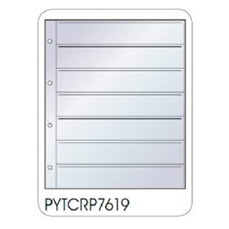 Stouls Feuillets Polyester perforés pour négatif 135 (par 50)