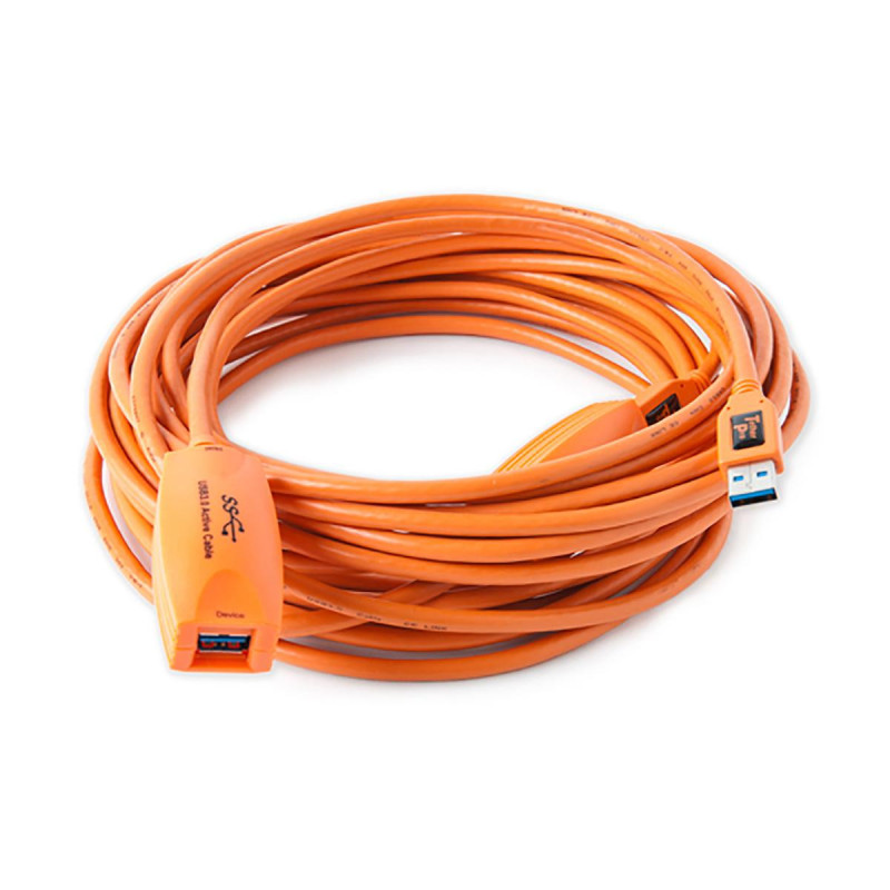 Tethertools Câble Rallonge active USB 3 (5m) Orange