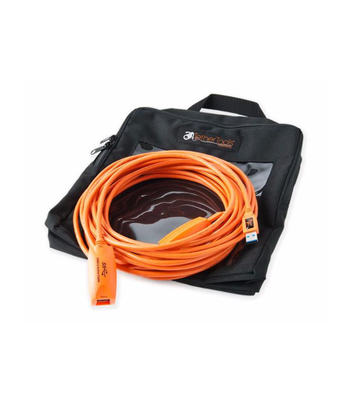 Tethertools Câble Rallonge active USB 3 (5m) Orange
