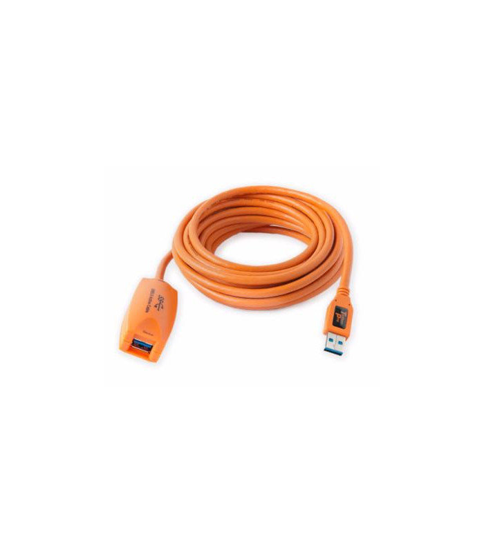 Tethertools Câble Rallonge active USB 3 (5m) Orange