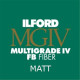 Ilford Papier MGFB 5K Classic Mat ton neutre 30,5x40,6cm 10 F