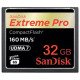 Sandisk carte Compact Flash Extreme Pro (160MO/S) 32GO