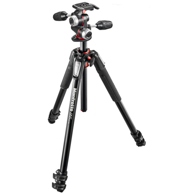 Manfrotto Kit Trépied 055XPRO3 + rotule MHXPRO3W