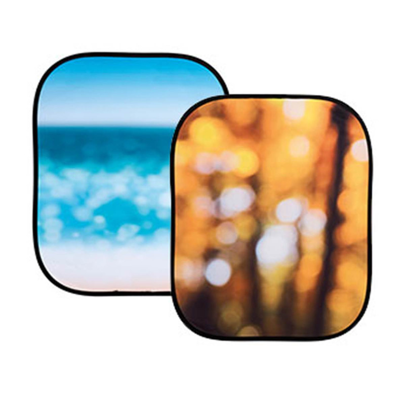 Manfrotto Fond pliable 1.20 x 1.50 m Couleurs d\'automne/Bords de mer