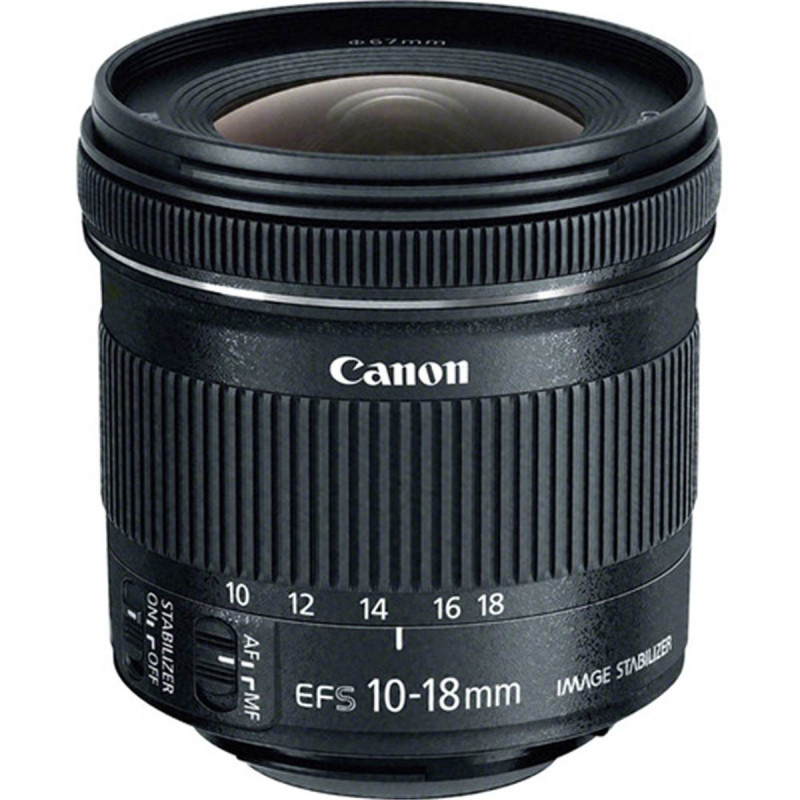Canon Objectif EF-S 10-18mm f/4.5-5.6 IS STM