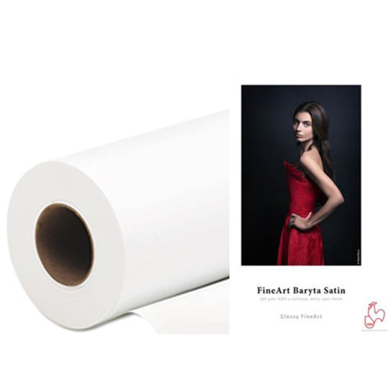 Hahnemühle  Fine Art Baryta Satin 300g Rlx 44\" 12m