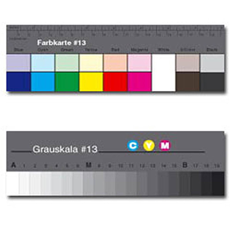 Charte Color Séparation Guide Q-13 (18cm)