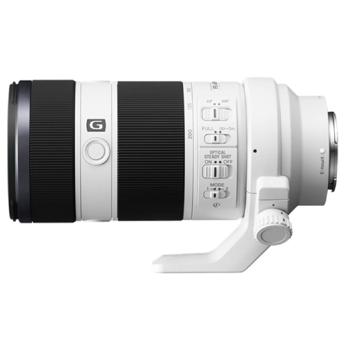 Sony Objectif SteadyShot FE 70-200mm f/4 G OSS Blanc - Prophot