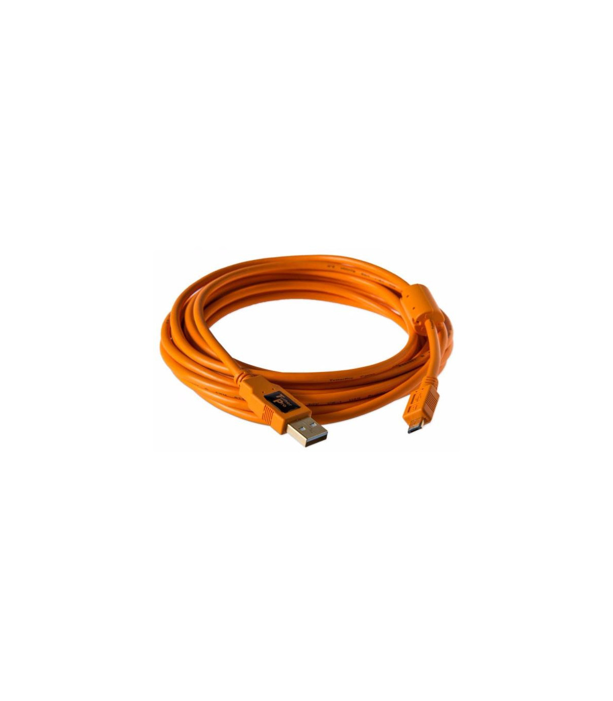 Tethertools Câble Tetherpro USB-C vers Mini-B 2.0 5 broches • Orange -  Prophot