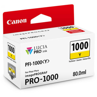 Canon Réservoir d\'encre Jaune PFI-1000Y