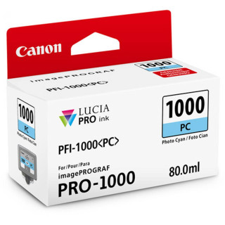 Canon Réservoir d\'encre Photo Cyan PFI-1000PC