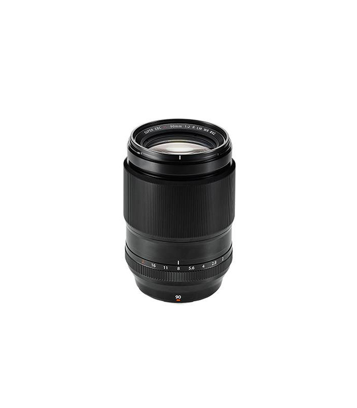 Fujifilm Objectif Fujinon XF 90mm f/2 R LM WR + Paresoleil