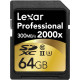 Lexar Carte mémoire SDXC Pro UHS-II 2000x 64GO