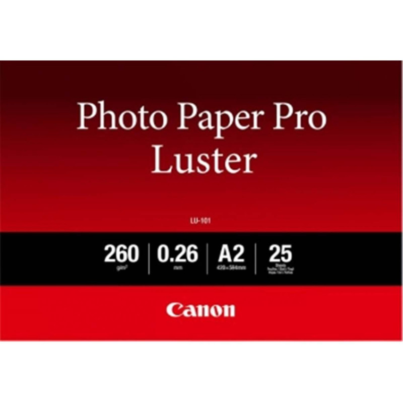 Canon Papier Photo Pro Luster 260g A2 25f 