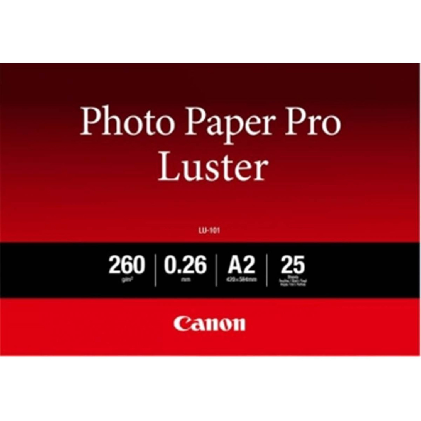 Canon Papier Photo Pro Luster 260g A2 25f - Prophot
