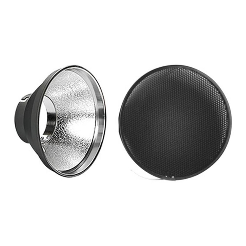 Elinchrom Kit réflecteur Quadra Ø 18cm avec grille nid d\'abeille 30°