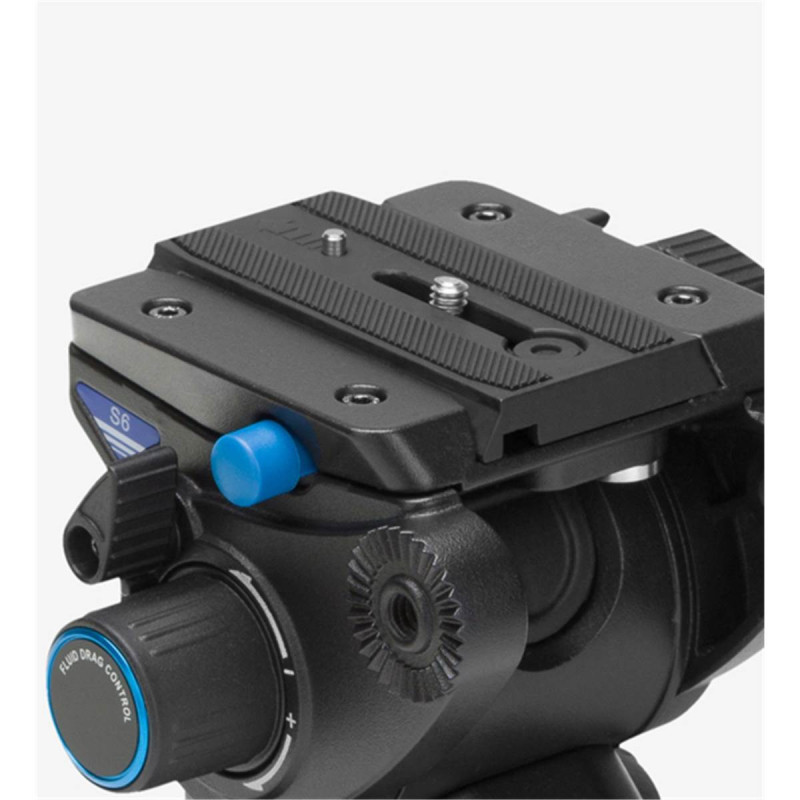 Benro Kit Monopode Vidéo Twist 4 sections Alu Tête S6